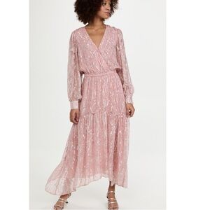 NEW Ramy Brook Printed Ora Maxi Dress